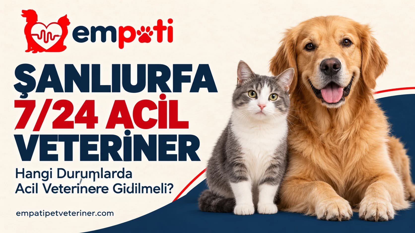 Şanlıurfa 7/24 Acil Veteriner: Hangi Durumlarda Acil Veterinere Gidilmeli?